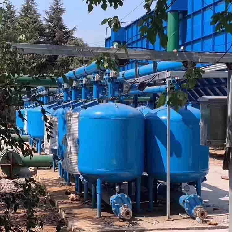 循环冷却水旁滤器浅层沙过滤器250立方砂石过滤器