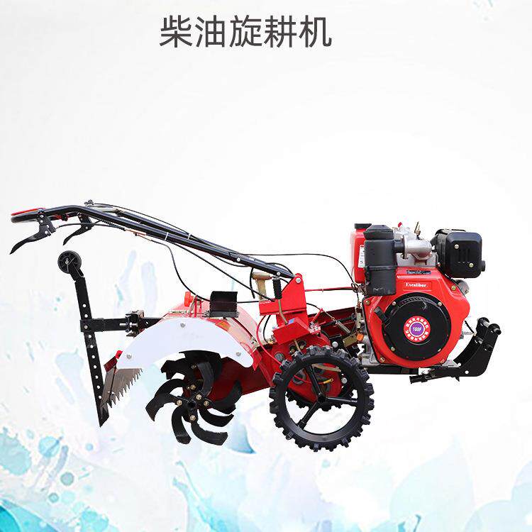 小型轻便家用旋耕机农业手扶式汽油土壤耕整设备农田松土微耕机
