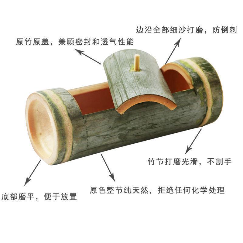 带盖竹筒饭蒸筒新鲜竹蒸饭楠竹野炊卧式蛊一件代货热