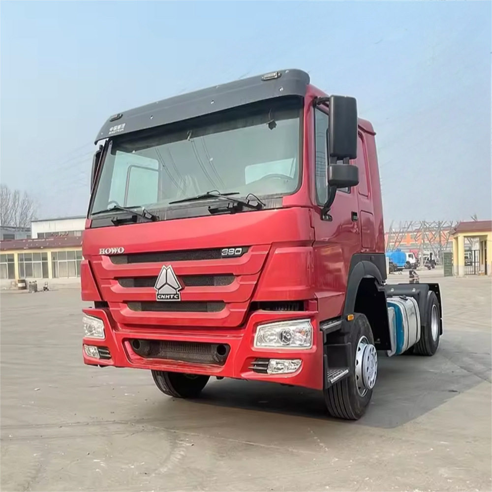 供应非洲尼日利亚豪沃拖车头HOWO371HP4*2牵引车头