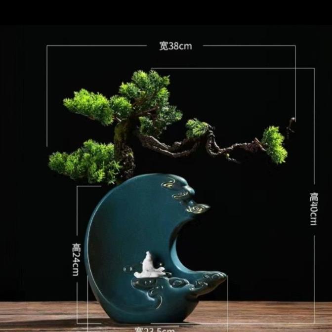 创意家居摆件花瓶花插客厅玄关书房办公室桌面装饰摆设品室内软装