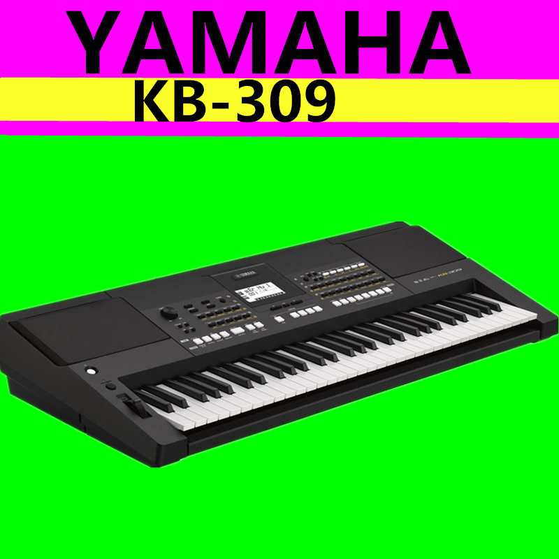 跨境KB-309/308电子琴儿童成人电子琴教学型61键大屏幕力度键盘