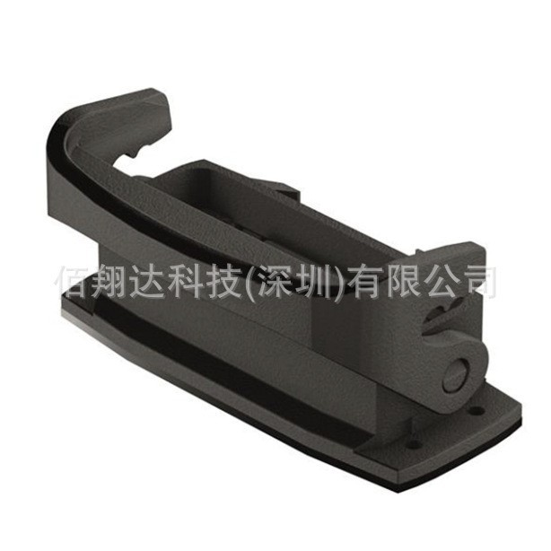 HARTING浩亭 19462160301 16A FPM 单锁扣 不封底安装底座
