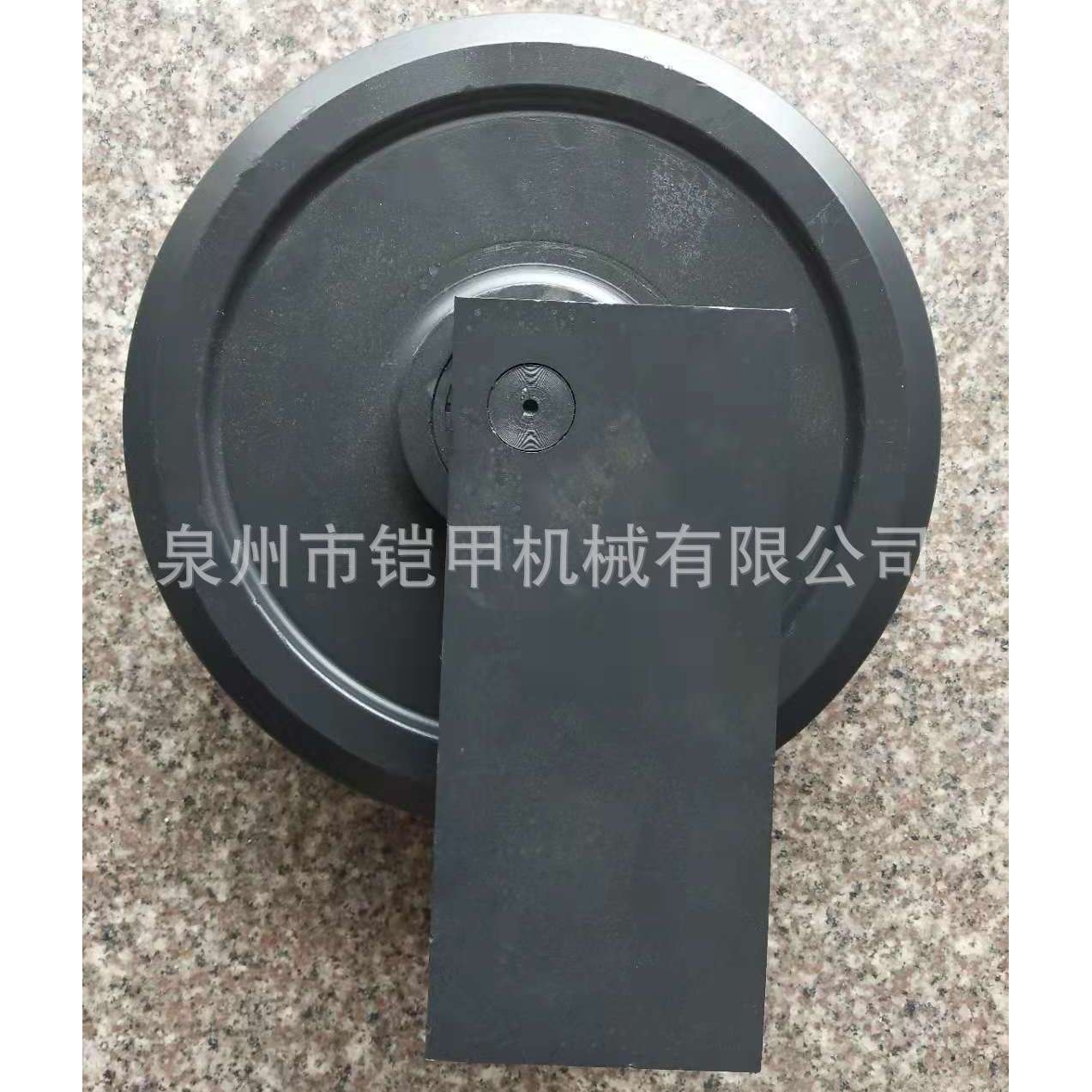 洋马15引导轮 VIO15导向轮 橡胶链/铁链用转向轮 微挖机底盘配件