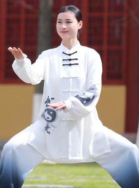 争风华太极服女2025新款飘逸三件套高端比赛表演服装男中国风夏季