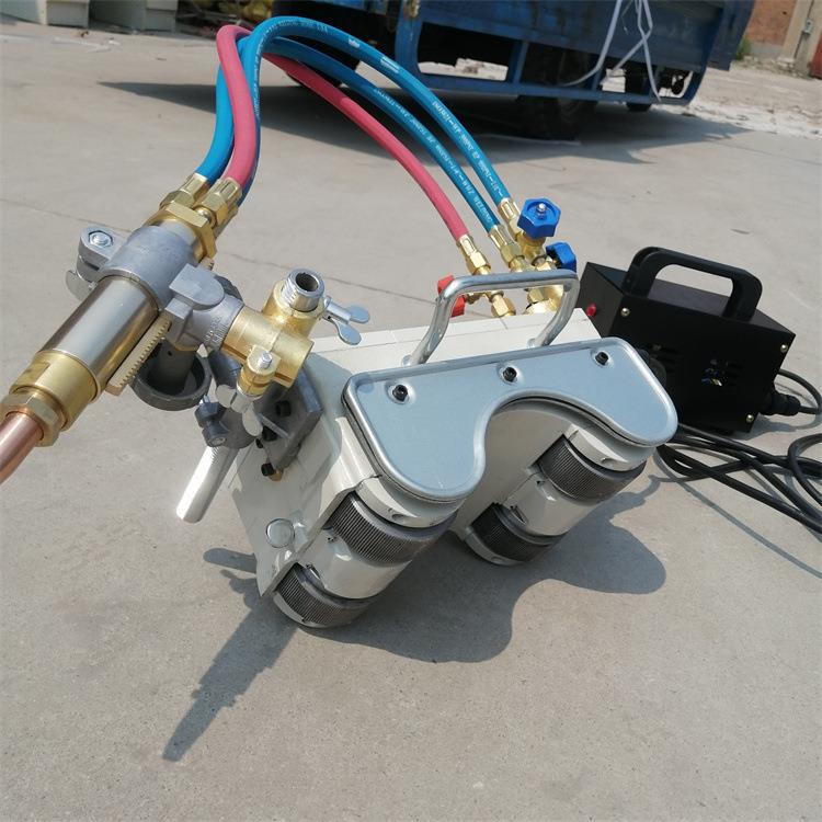 钢管全自动火焰气割机管道坡口机CG2-11型磁力管道切割机