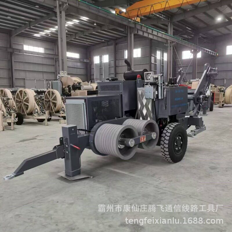 电力施工液压主动电缆牵引机
