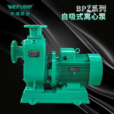 BPZ100-100-32-11/2中威泵业WLPUMP井用河水自吸灌溉管道增压泵