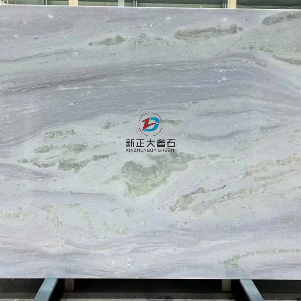 爆款蓝水晶大理石天然石材奢石酒店大堂/商业空间设计选择
