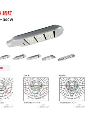 50W/100W/150W/200W/250WLEDl路灯高速公路路灯智能化路灯