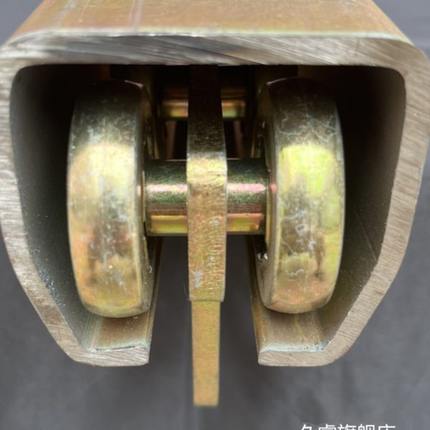 800重型吊轨吊轮起重吊装行车滑轨工业移门轨道滑轮烤漆房吊滑道