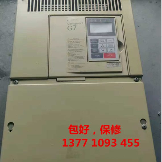 2手拆机安川变频器CIMR-G7A4022 G7A4030.G7A40374 30 37KW维修