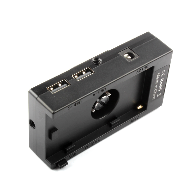 F970系列多功能接口电池转换器扣板NP-F550 F570 F770 F750 F960