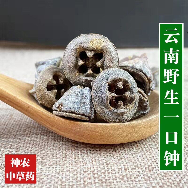 云南野生材一口钟500g精选老桉树果一口盅扣子七胜利果可泡酒