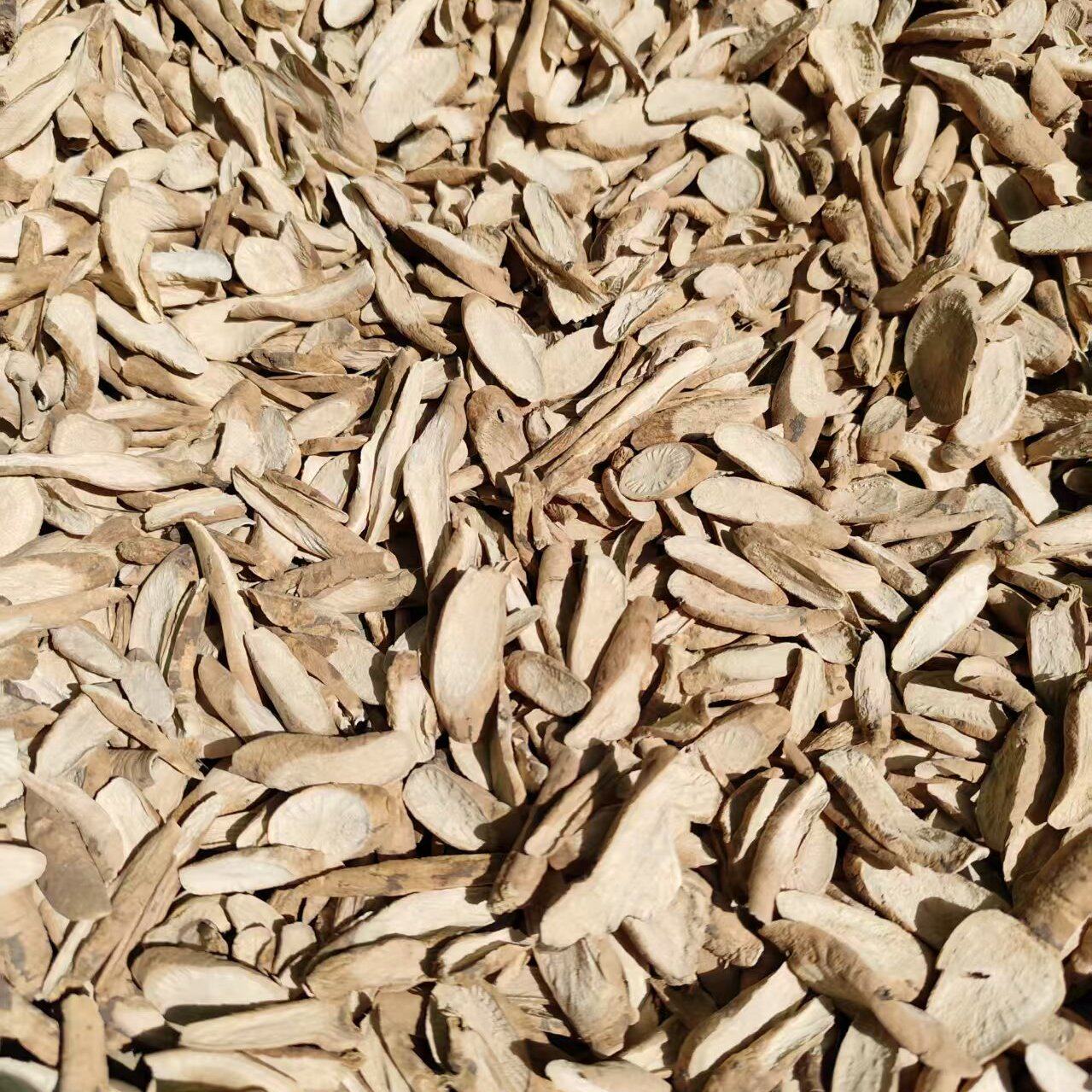 野生无硫白芍川白芍农家深山挖自己手工切片自然晒干白芍片