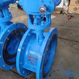 DN1000不锈钢蝶阀 25CDN40 硬密封铸钢涡轮法兰蝶阀D343H 16C