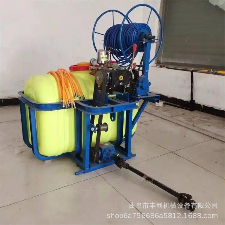 拖拉机带果园风送式打药机四轮后置后悬挂1000斤打药机