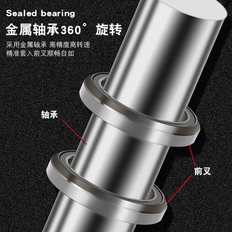 山地自行车碗组套装44-44mm锥形55/56mm直管车头培林轴承前叉腕组