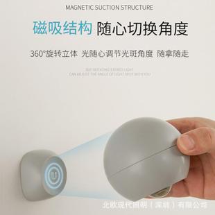 免布线壁灯充电床头灯免接线卧室新款护眼轻奢创意装饰背景墙壁灯