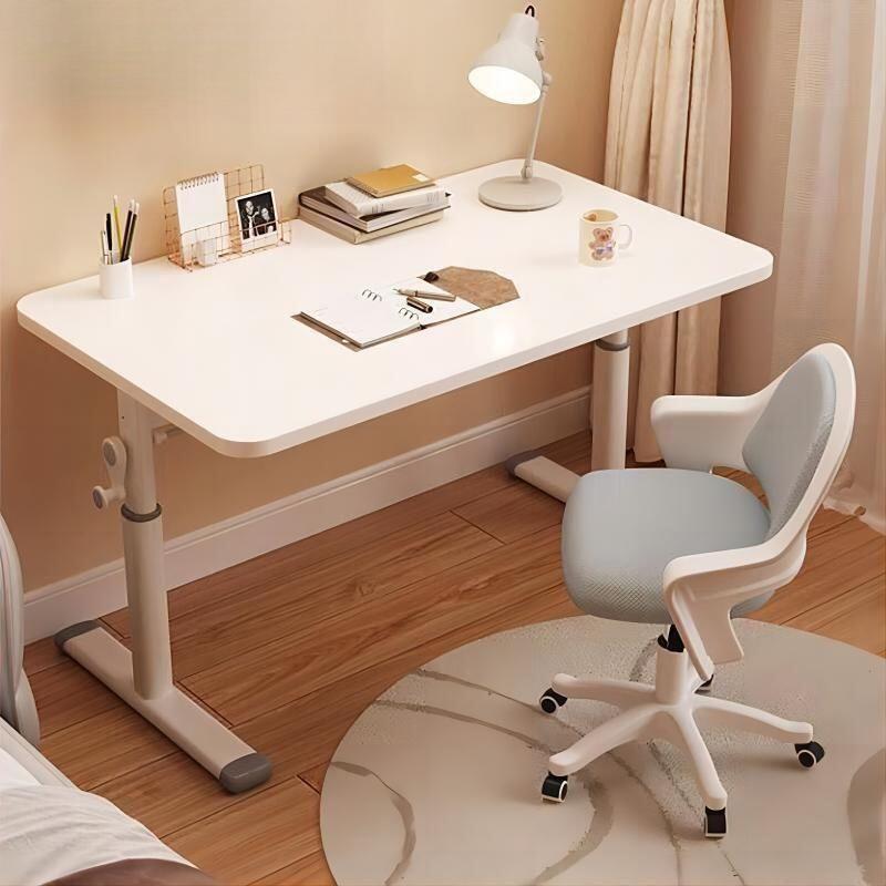 儿童书桌可升降学习桌家用课桌小学生写字作业桌简约办公电脑桌子