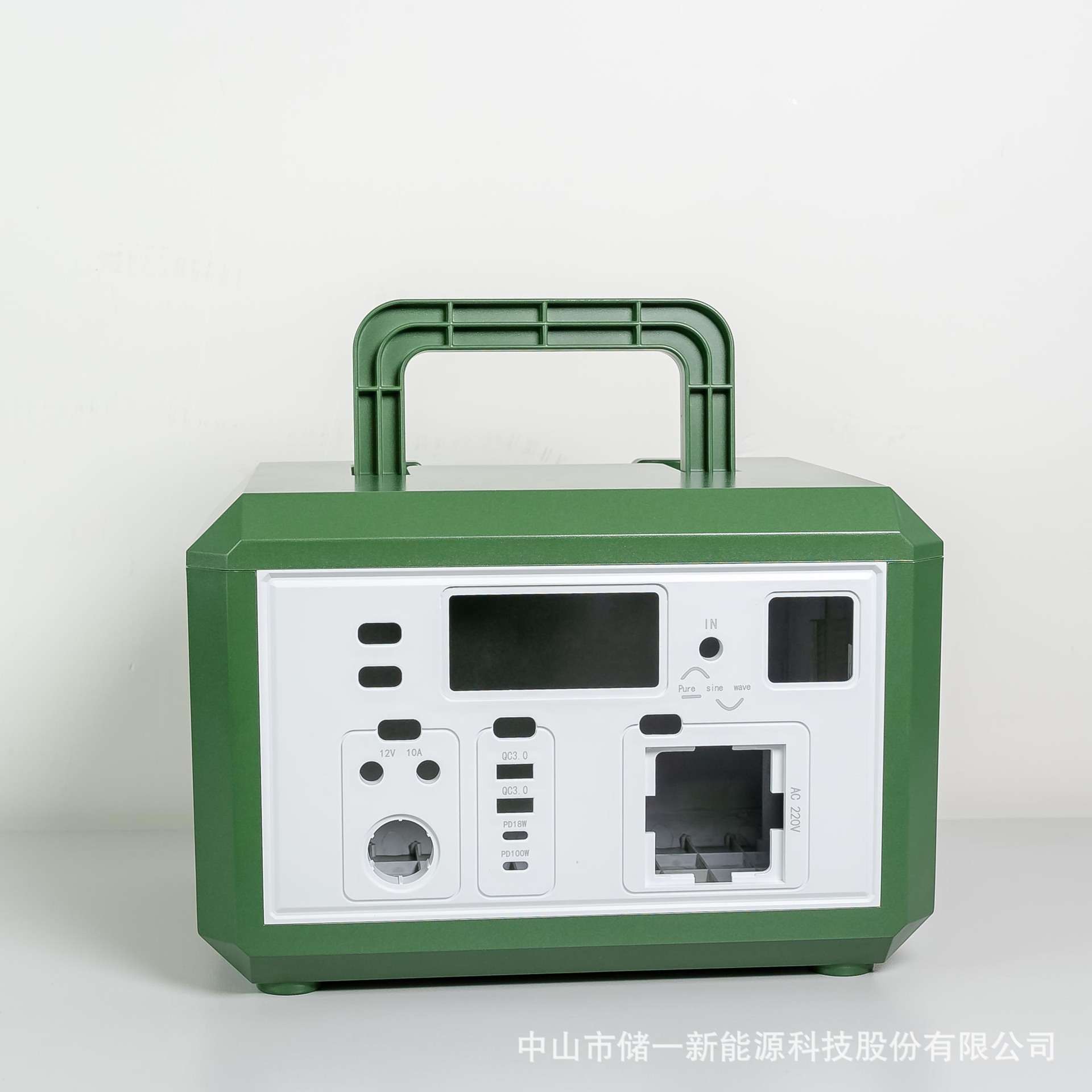 600w800w户外储能电源外壳阻燃PC材质大容量应急移动蓄电池外壳