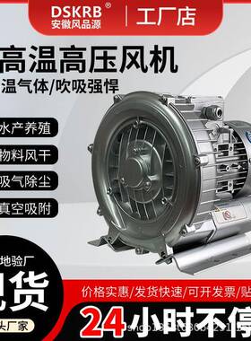 安徽源头厂家高压鼓风机2RB210H06220/380V0.25KW高压旋涡气泵