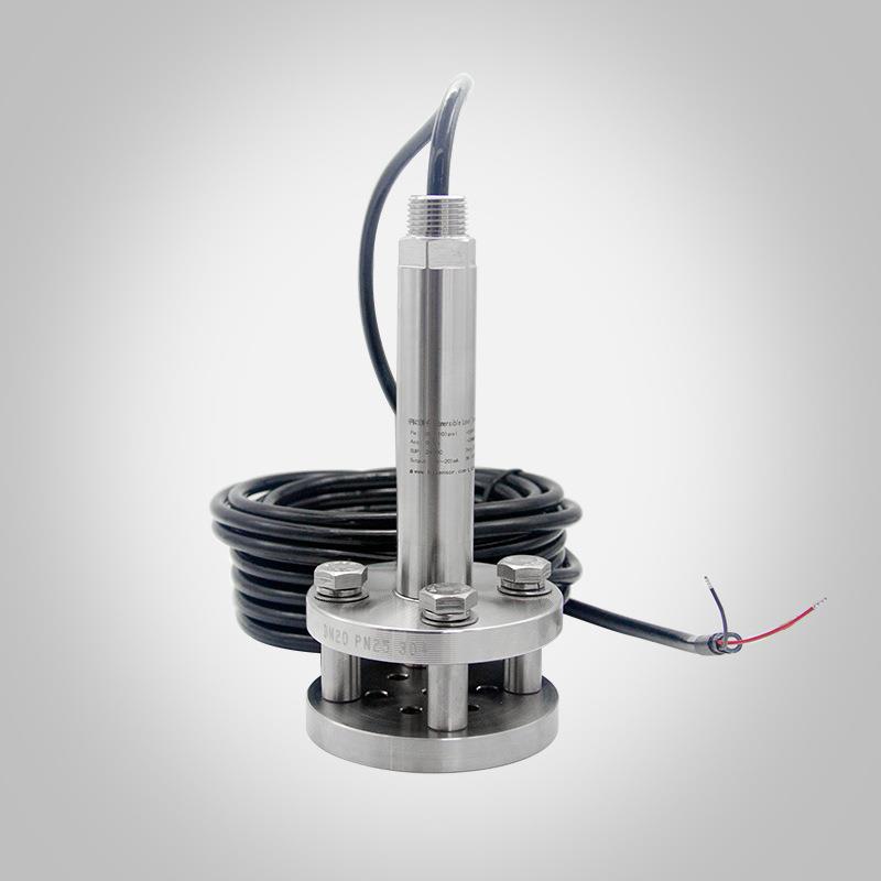 液位变送器法兰污泥坑泥浆罐压力式水位传感器平膜型4~20mA/RS485