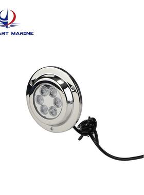 船灯游艇船用不锈钢LED 水底灯 蓝光 underwater light 不锈钢316