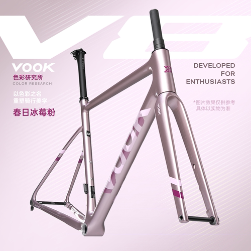 VOOKV8碳纤维公路车车架