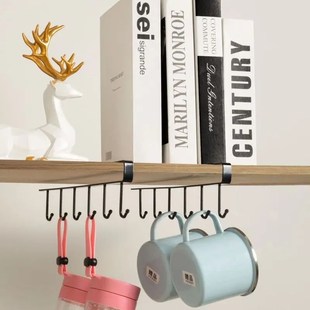 Hook Hanger Black For Marks NoI 1Pc Nails Kitchen With