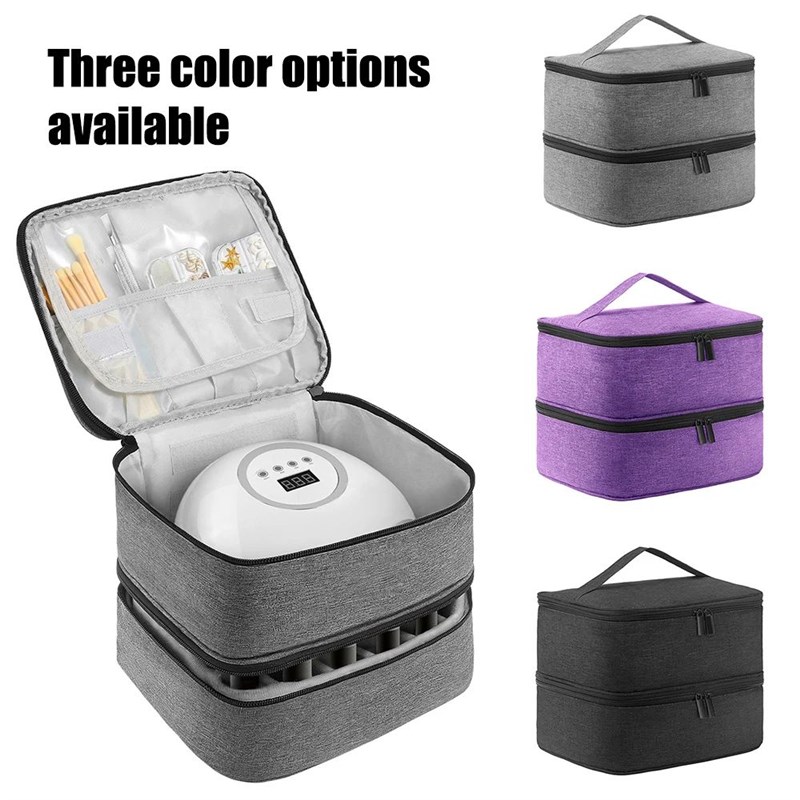 Nail Polish Storageq Bag Essential Oil Bag Portable Cosmetic
