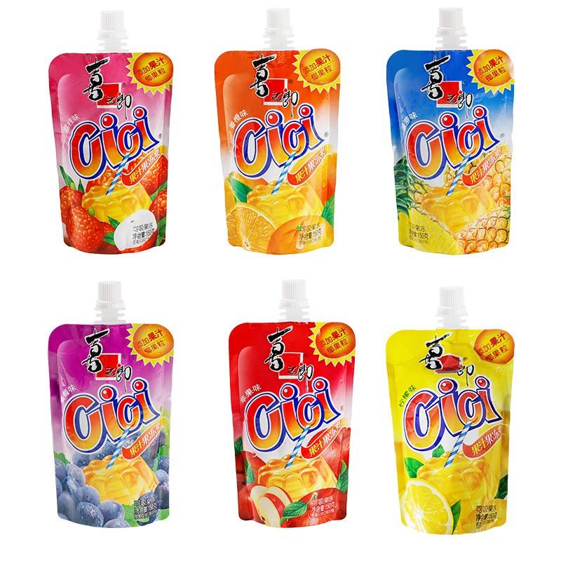 cici果汁果冻爽整箱水果果