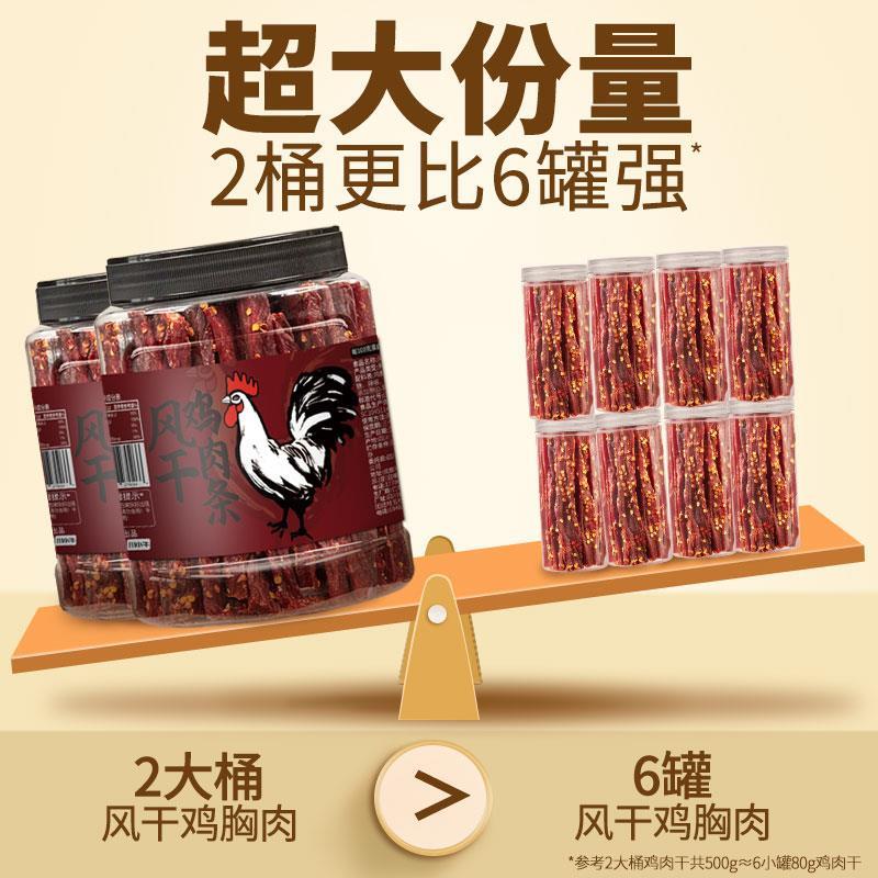 风干鸡肉干鸡胸肉干卡脂肥鸡肉条休闲零食手撕鸡孜然蛋白质解馋