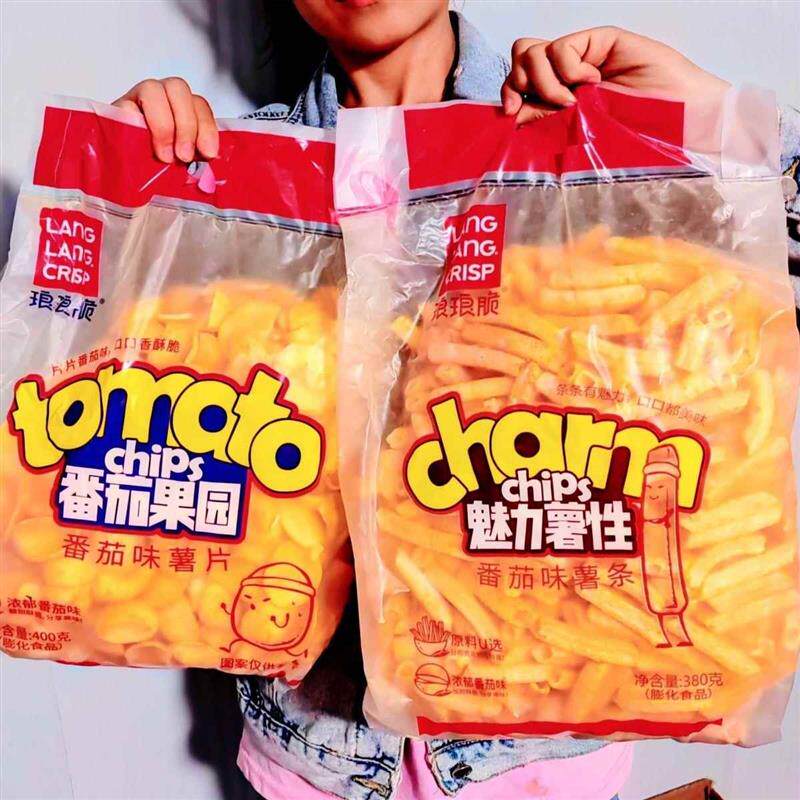 新货番茄果园薯条薯片特大