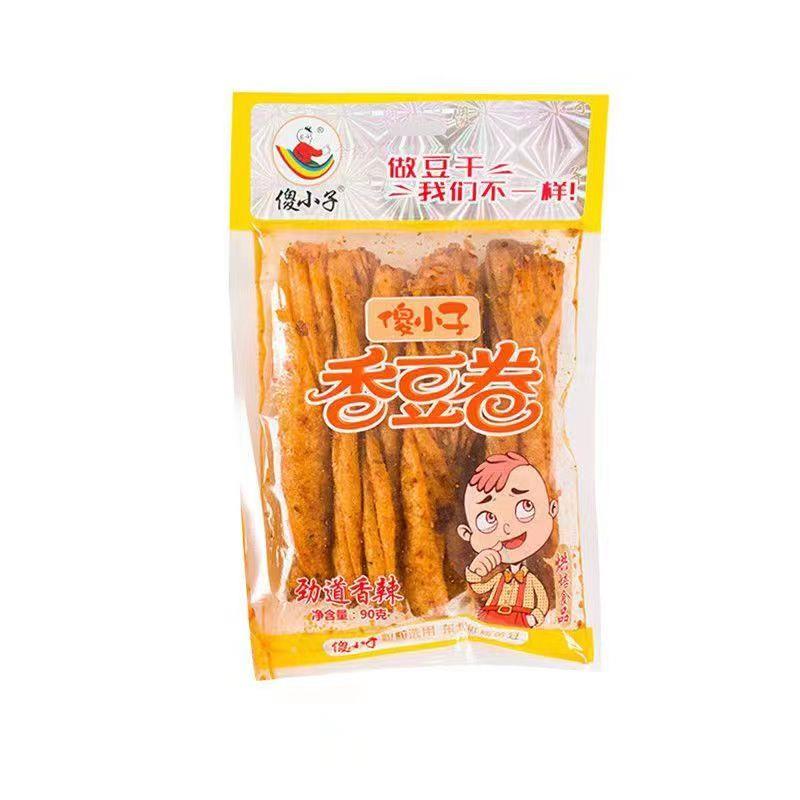 傻小子香干大辣片香干豆卷椒香酥辣味蒜香甜辣味湖南特产麻辣零食