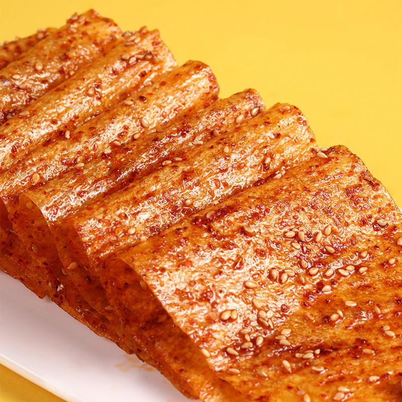 手撕大辣片平江特产豆制品