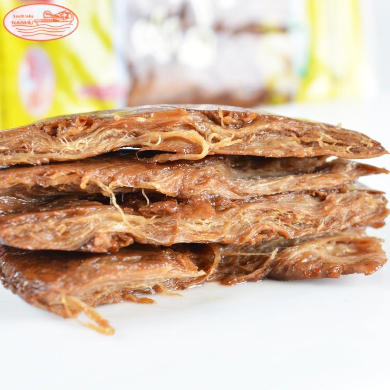 南湖蛋白素肉500g豆制品嘉兴特产千张豆腐干素牛肉解馋零食小吃