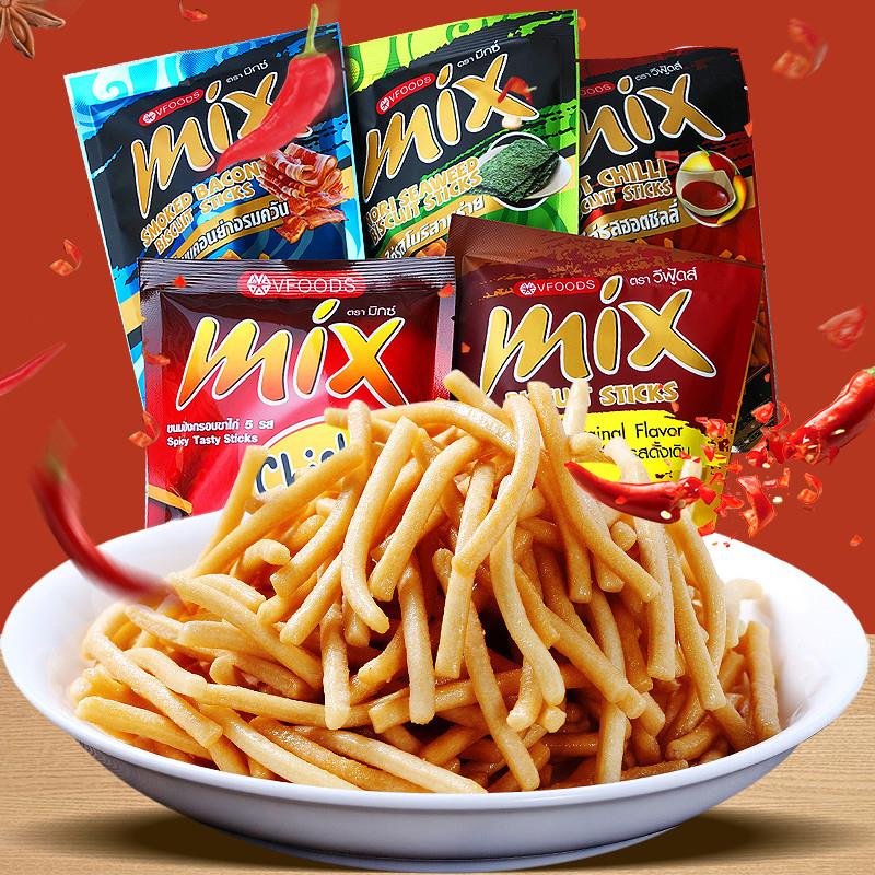 新货泰国进口VFOODSMIX脆