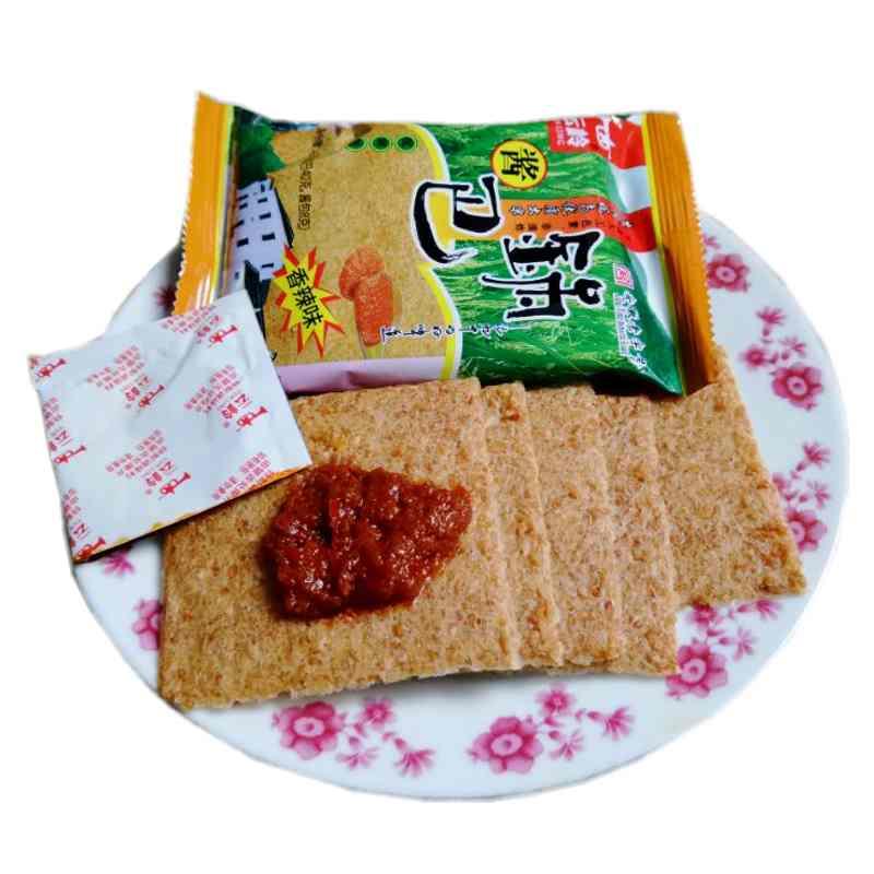 辣酱包泾县锅巴安徽特产PK