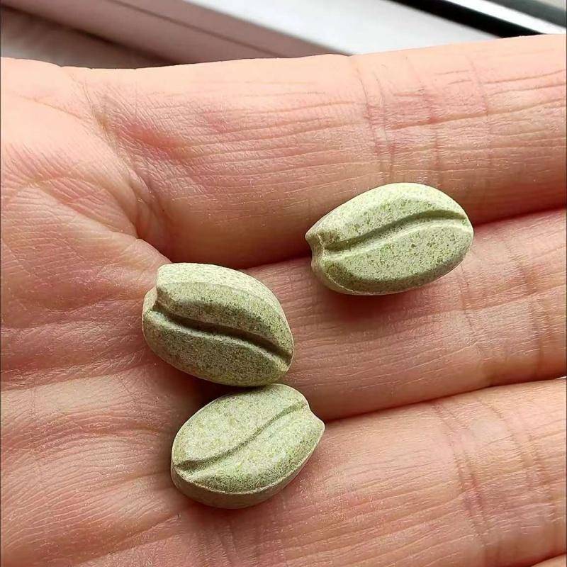 #网红抹茶糖特浓拿铁味即食糖果休闲压片糖儿童零食干吃奶片糖袋