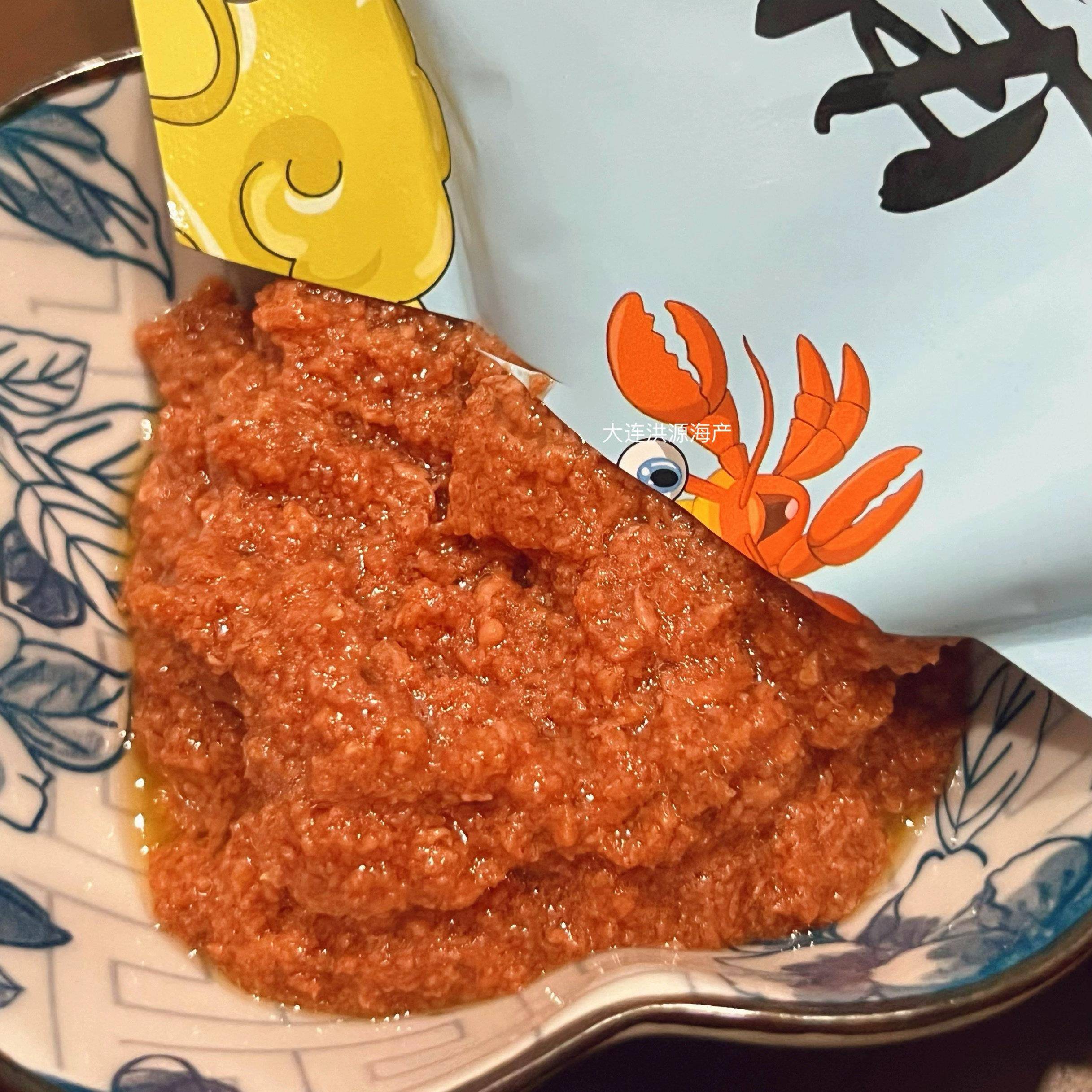 润禾虾怪酱100g*10袋装即食酱料下饭菜拌炒酱熟虾酱大连特产