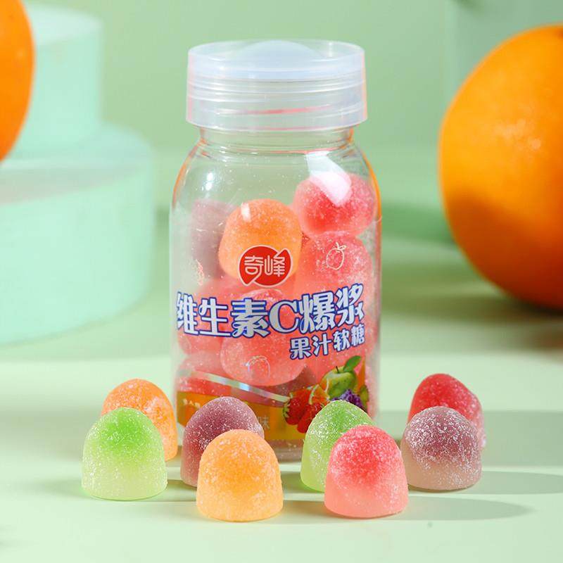 新货65g伴维生素C什锦味爆