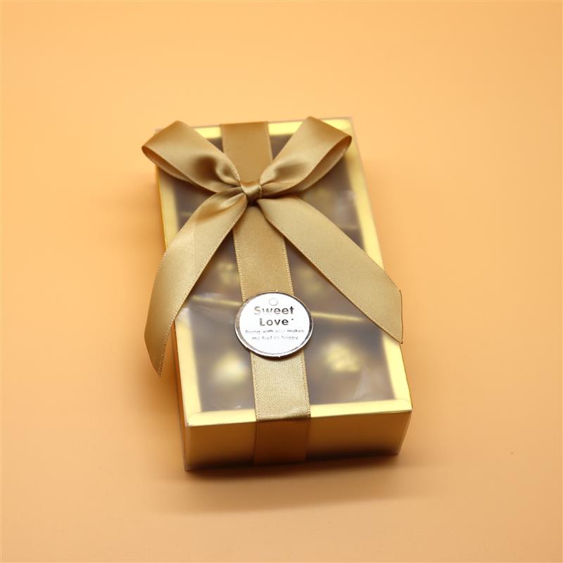 6粒装牛奶巧克力新款婚庆高档喜糖成品满月回礼伴手礼品38