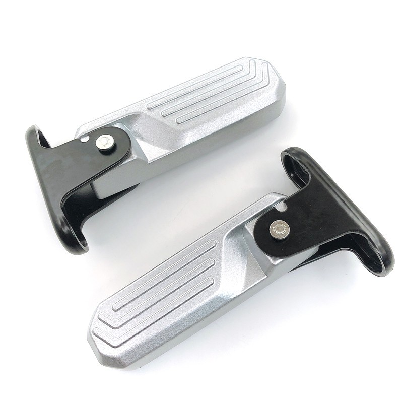 适用小牛电动车G0/F0/C0/G40G60改装加装单边撑前脚踏板脚蹬搁脚