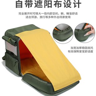猫包外出便携大容量可扩展帐篷多功能宠物出行透气户外双肩猫咪包