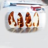 初级天然超薄款 有韧性古筝u指甲专业乐器配件大量供货成人儿童大