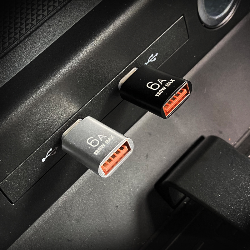 22-23款奥迪Q4e-tron车载Type-C转USB充电接插头内饰改装配件用品