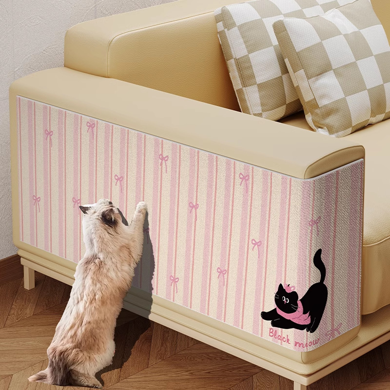 猫抓板耐磨不掉屑立式攀爬贴