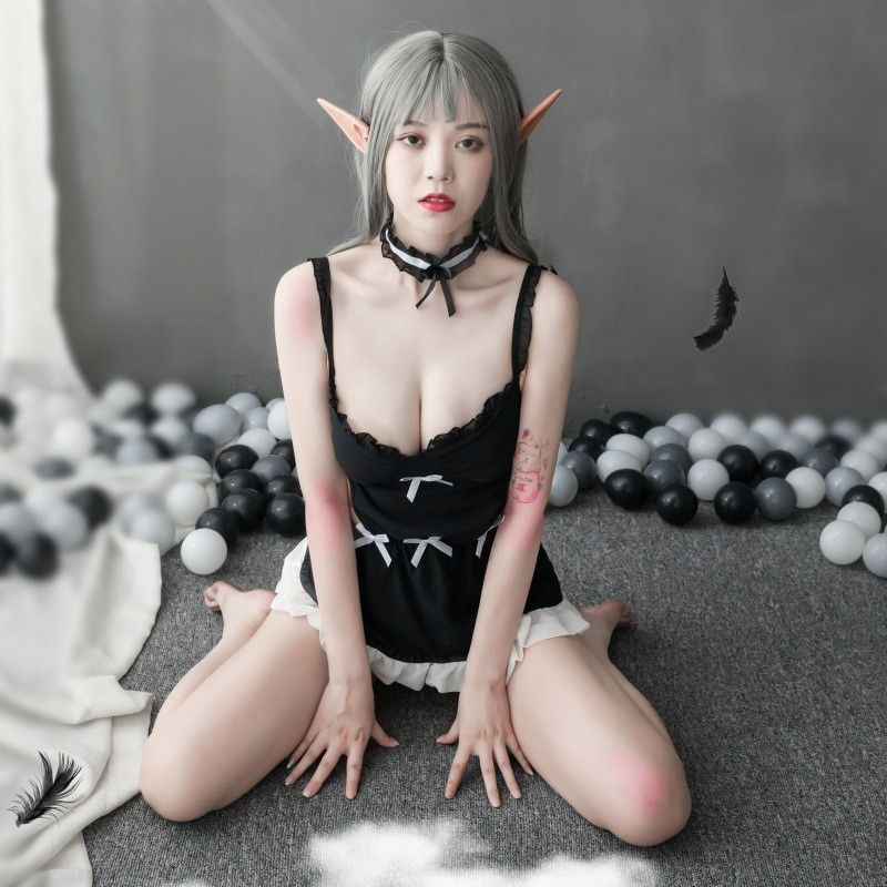 笔下留情情趣内衣围裙式女仆装女佣护士制服诱惑性感套装角色扮演