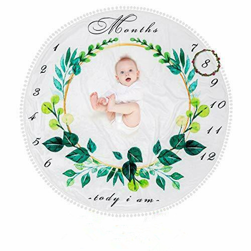 新款宝宝童摄影法兰绒毛毯热卖儿童圆形摄影道具拍照毯子花朵图案